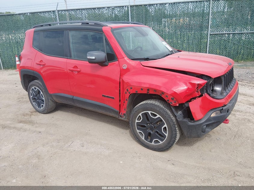 2015 JEEP RENEGADE TRAILHAWK | ZACCJBCTXFPB49451 | UPCARS
