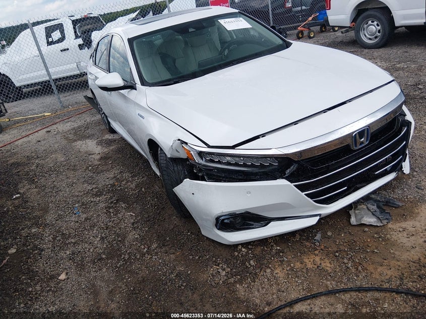 2022 HONDA ACCORD HYBRID EX-L | 1HGCV3F58NA029378 | UPCARS