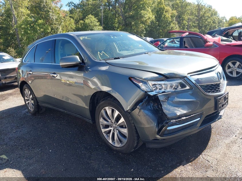 2014 ACURA MDX TECHNOLOGY PACKAGE | 5FRYD4H45EB022511 | UPCARS