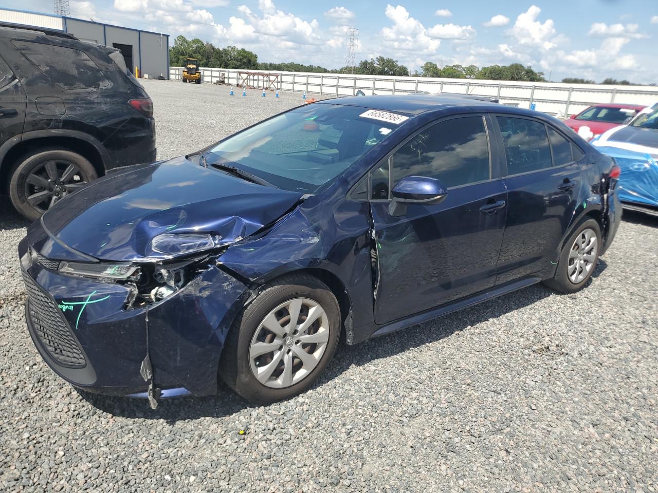 2022 TOYOTA COROLLA LE | JTDEPMAE6NJ204743 | UPCARS