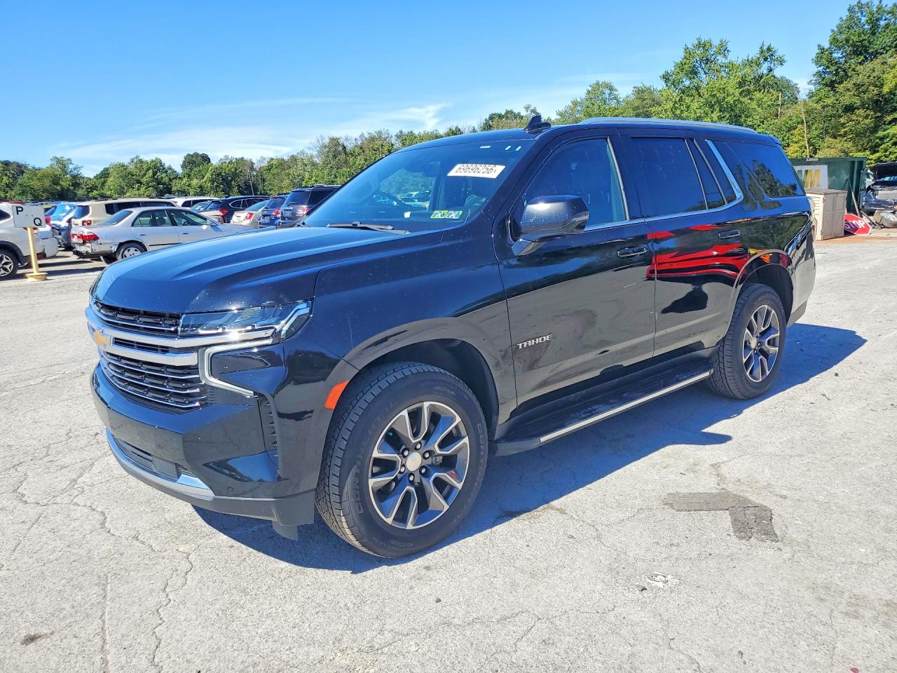 2021 CHEVROLET TAHOE K1500 LT | 1GNSKNKD1MR105459 | UPCARS