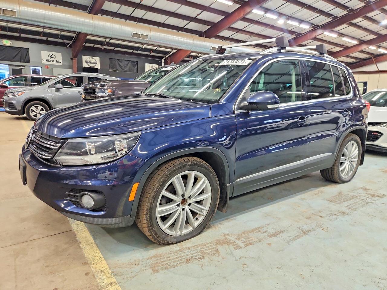 2015 VOLKSWAGEN TIGUAN S | WVGBV7AX8FW611300 | UPCARS
