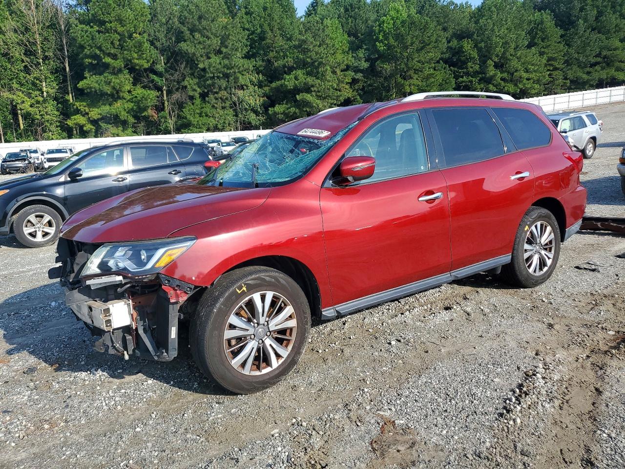 2018 NISSAN PATHFINDER SV | 5N1DR2MM4JC641762 | UPCARS