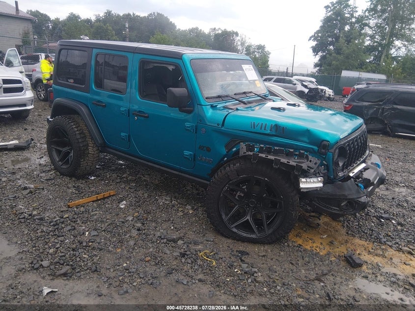 2024 JEEP WRANGLER 4XE WILLYS 4XE | 1C4RJXN62RW189724 | UPCARS