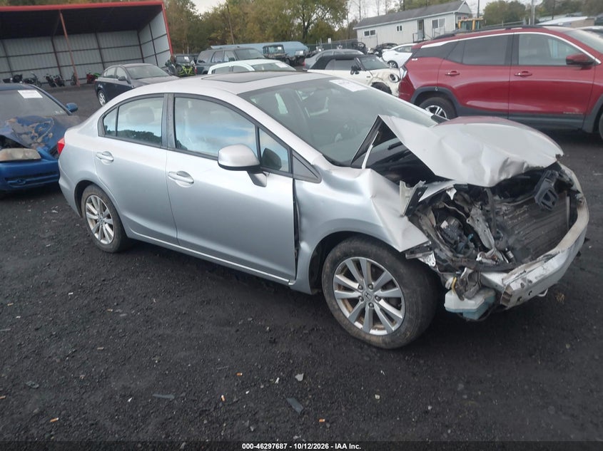 2012 HONDA CIVIC EX | 19XFB2F81CE327676 | UPCARS
