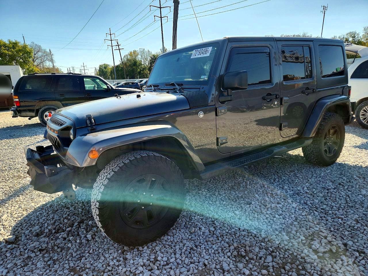 2016 JEEP WRANGLER SAHARA | 1C4BJWEG3GL153074 | UPCARS