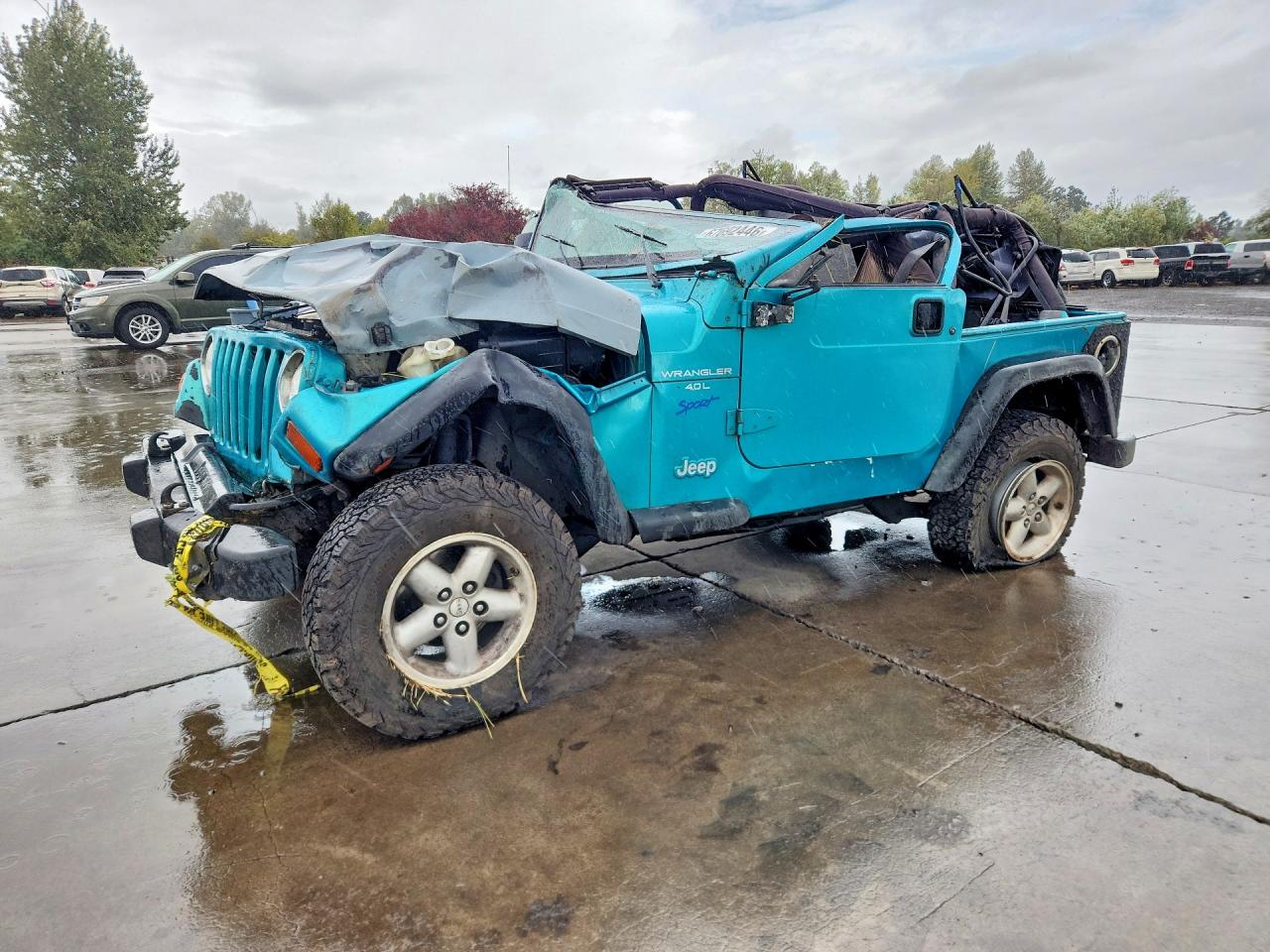 1998 JEEP WRANGLER SPORT | 1J4FY19S7WP769005 | UPCARS