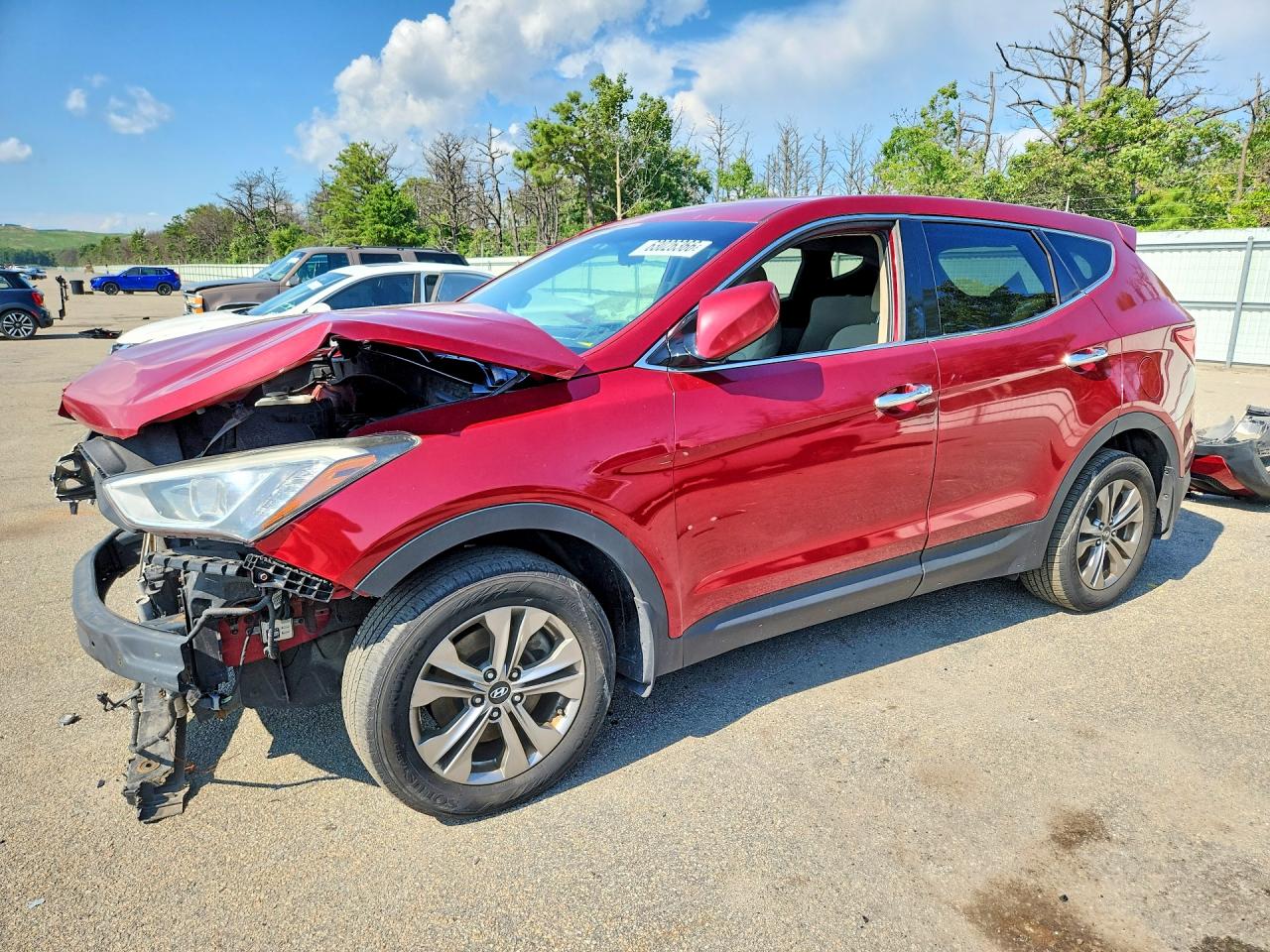 2016 HYUNDAI SANTA FE 2.4L | 5XYZTDLB6GG306708 | UPCARS