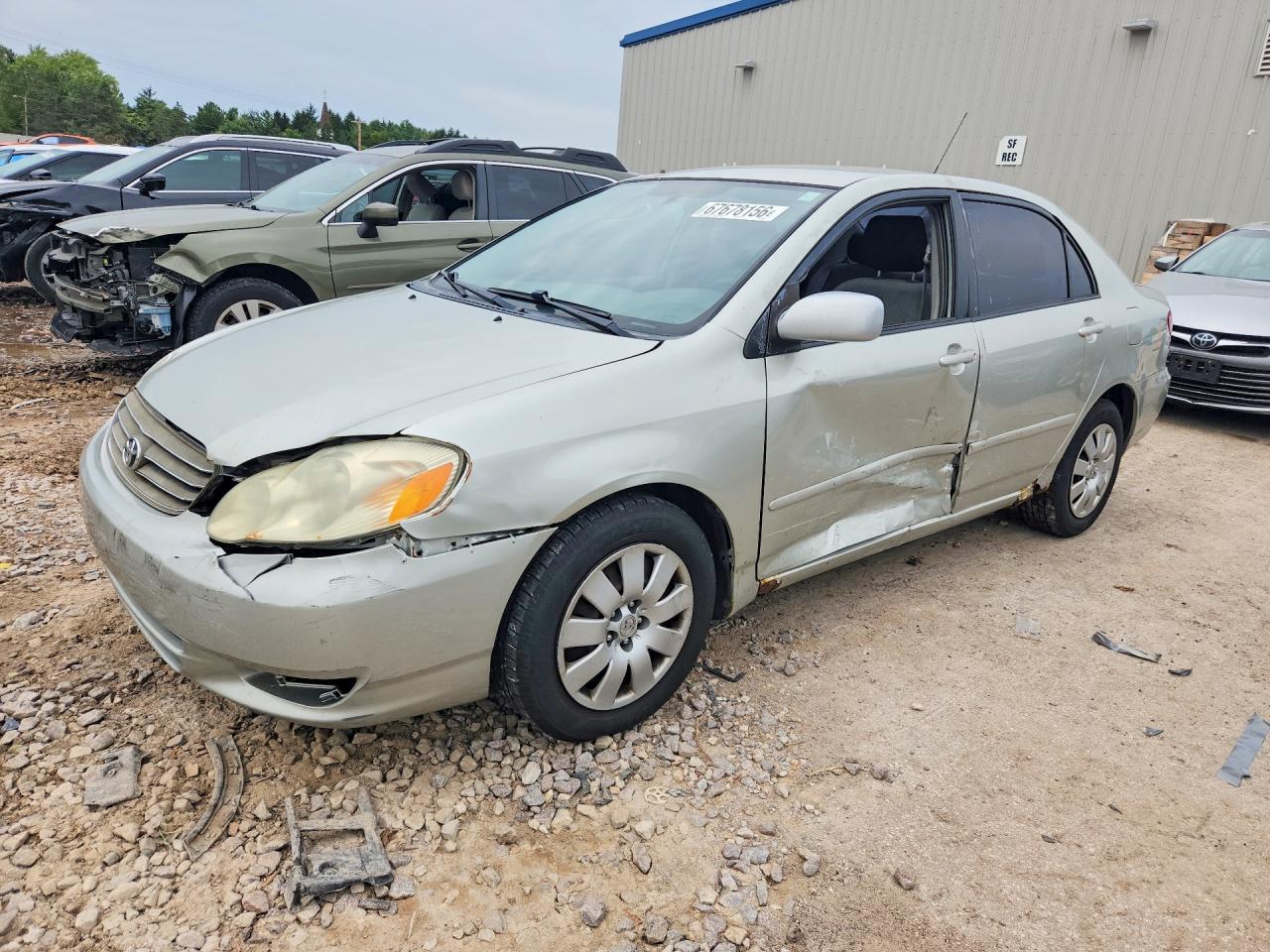 2003 TOYOTA COROLLA LE | JTDBR32EX30009480 | UPCARS