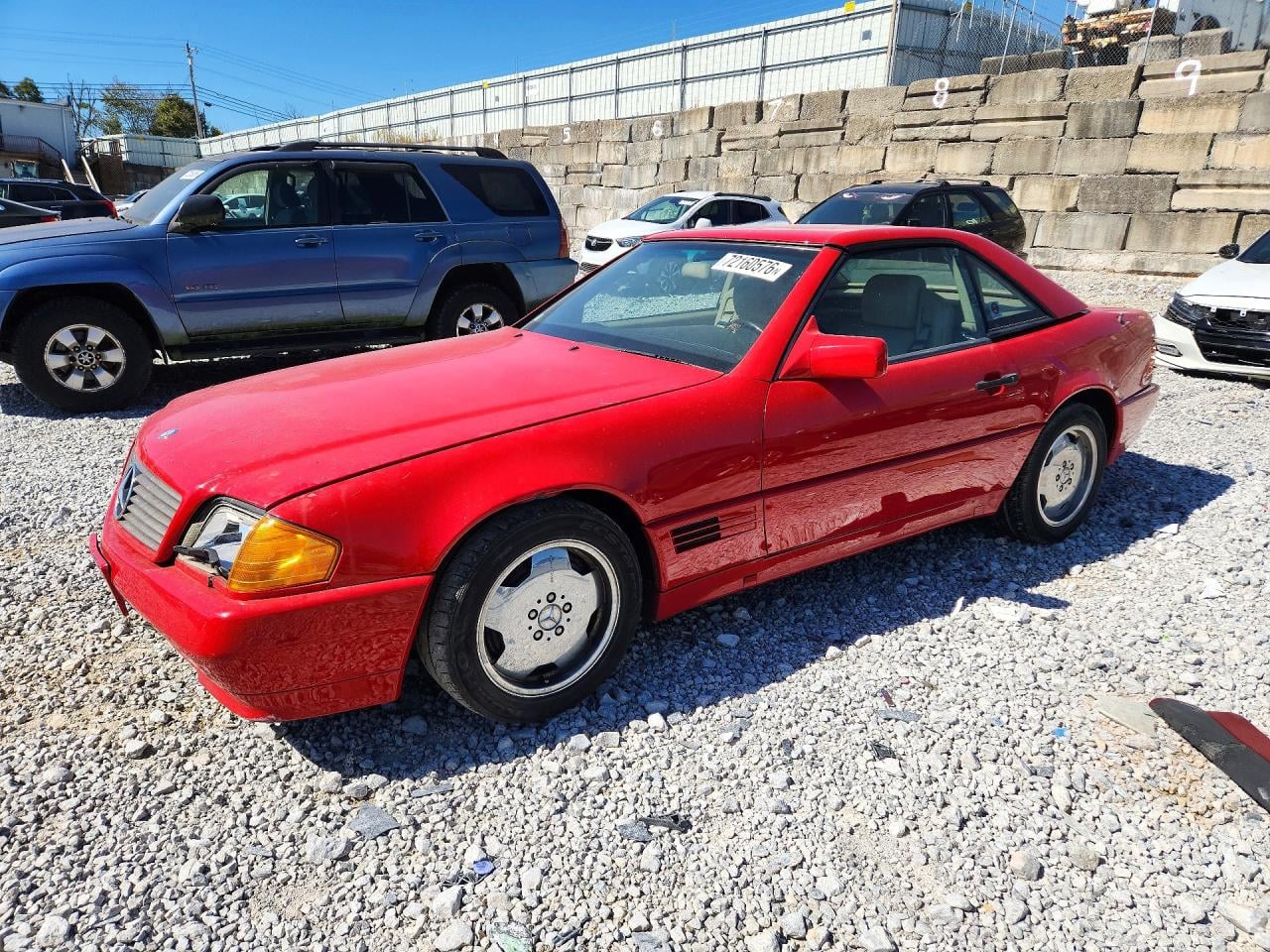 1991 MERCEDES-BENZ SL-CLASS | WDBFA66E4MF017494 | UPCARS