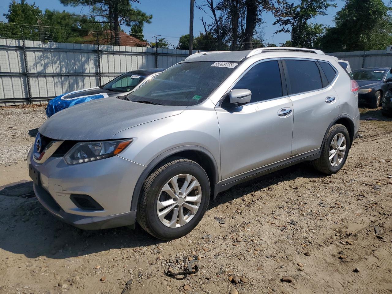 2016 NISSAN ROGUE SV | KNMAT2MT6GP725888 | UPCARS