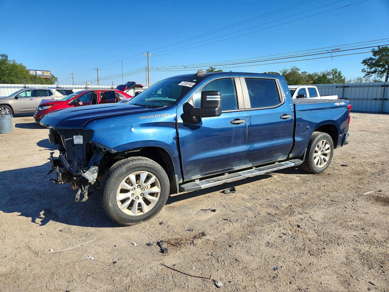 2019 CHEVROLET SILVERADO K1500 CUSTOM | 3GCUYBEF3KG700290 | UPCARS