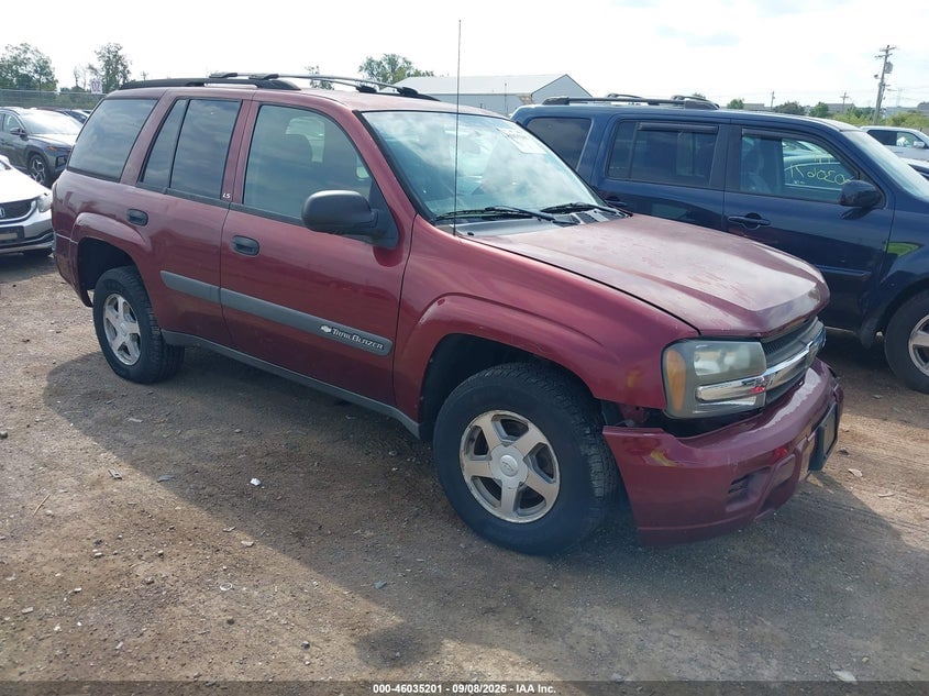 2004 CHEVROLET TRAILBLAZER LS | 1GNDS13SX42402771 | UPCARS