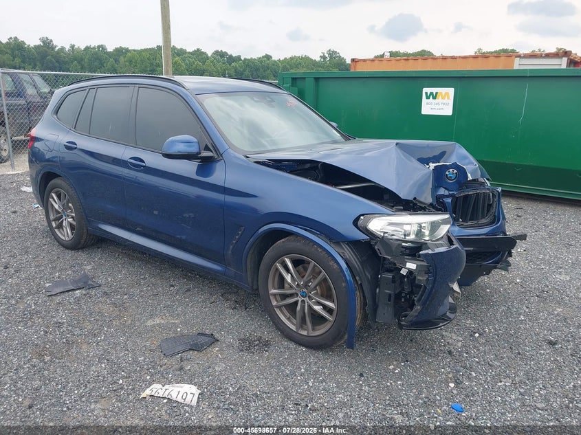 2020 BMW X3 XDRIVE30I | 5UXTY5C01L9B48996 | UPCARS