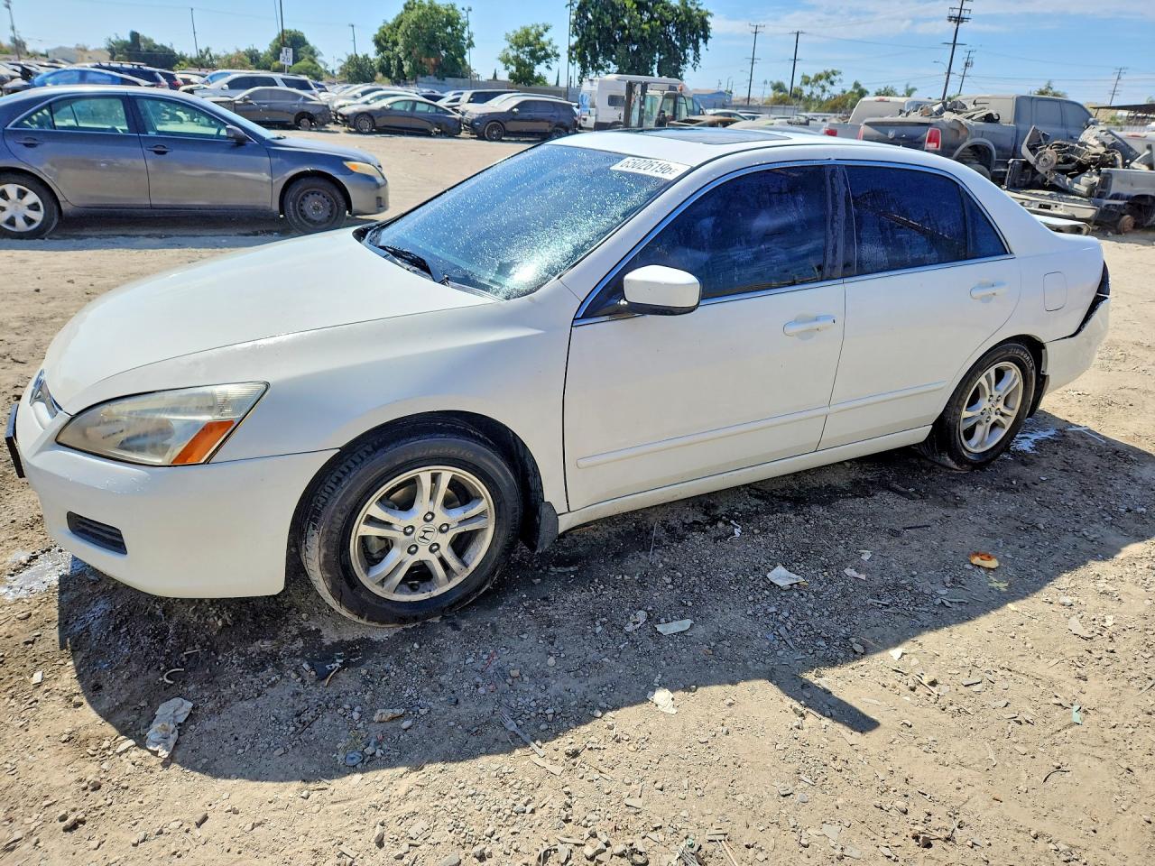 2007 HONDA ACCORD EX | 1HGCM568X7A195574 | UPCARS