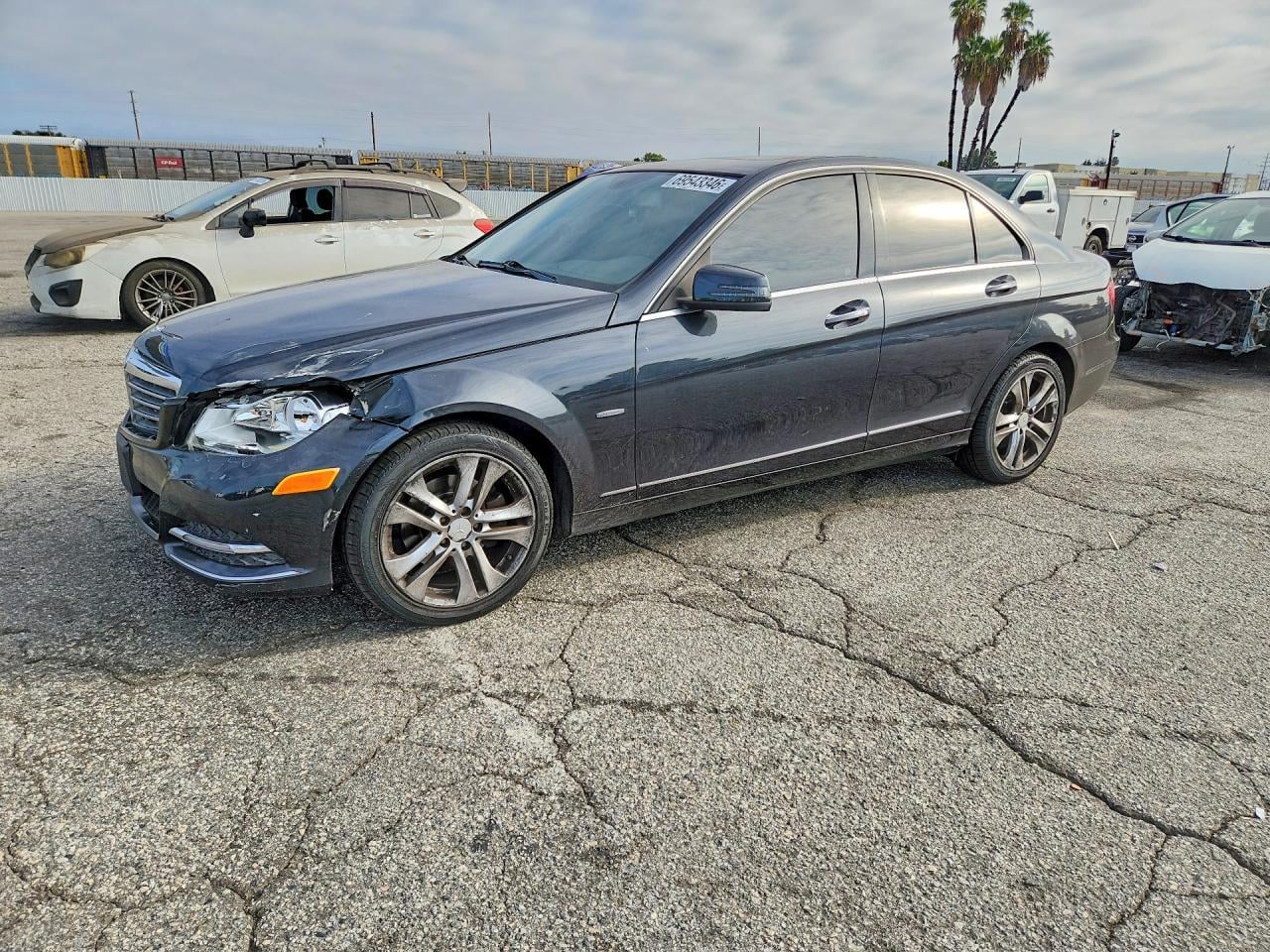 2012 MERCEDES-BENZ C-CLASS 250 | WDDGF4HBXCR238647 | UPCARS