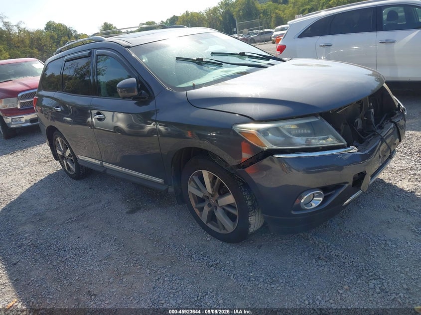 2014 NISSAN PATHFINDER PLATINUM | 5N1AR2MM5EC694253 | UPCARS