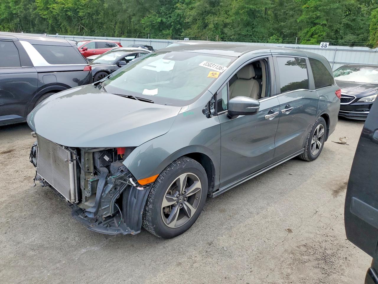 2019 HONDA ODYSSEY TOURING | 5FNRL6H87KB098489 | UPCARS