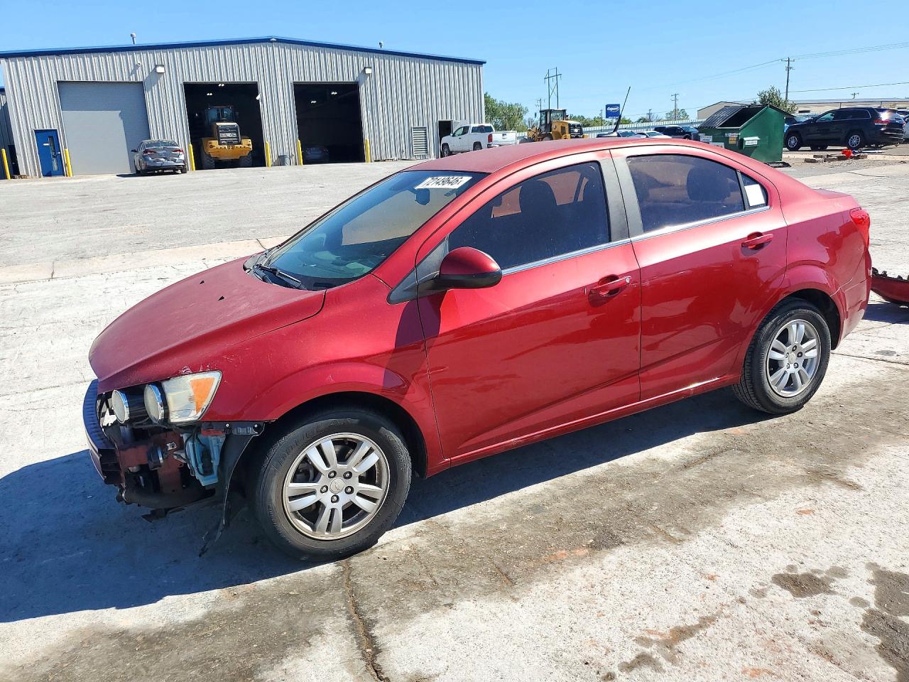 2013 CHEVROLET SONIC LT | 1G1JC5SB2D4114662 | UPCARS