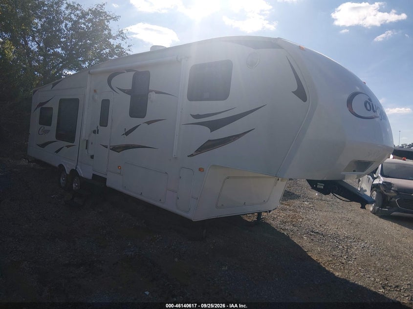2011 KEYSTONE RV COUGAR | 4YDF32720B2504265 | UPCARS