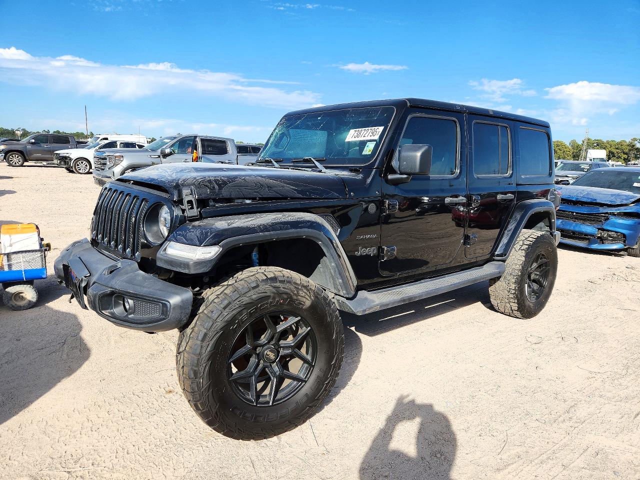 2020 JEEP WRANGLER SAHARA | 1C4HJXEN1LW153405 | UPCARS