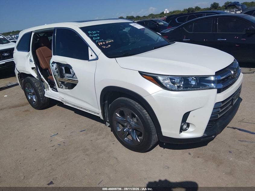 2019 TOYOTA HIGHLANDER LIMITED PLATINUM | 5TDDZRFH5KS714540 | UPCARS