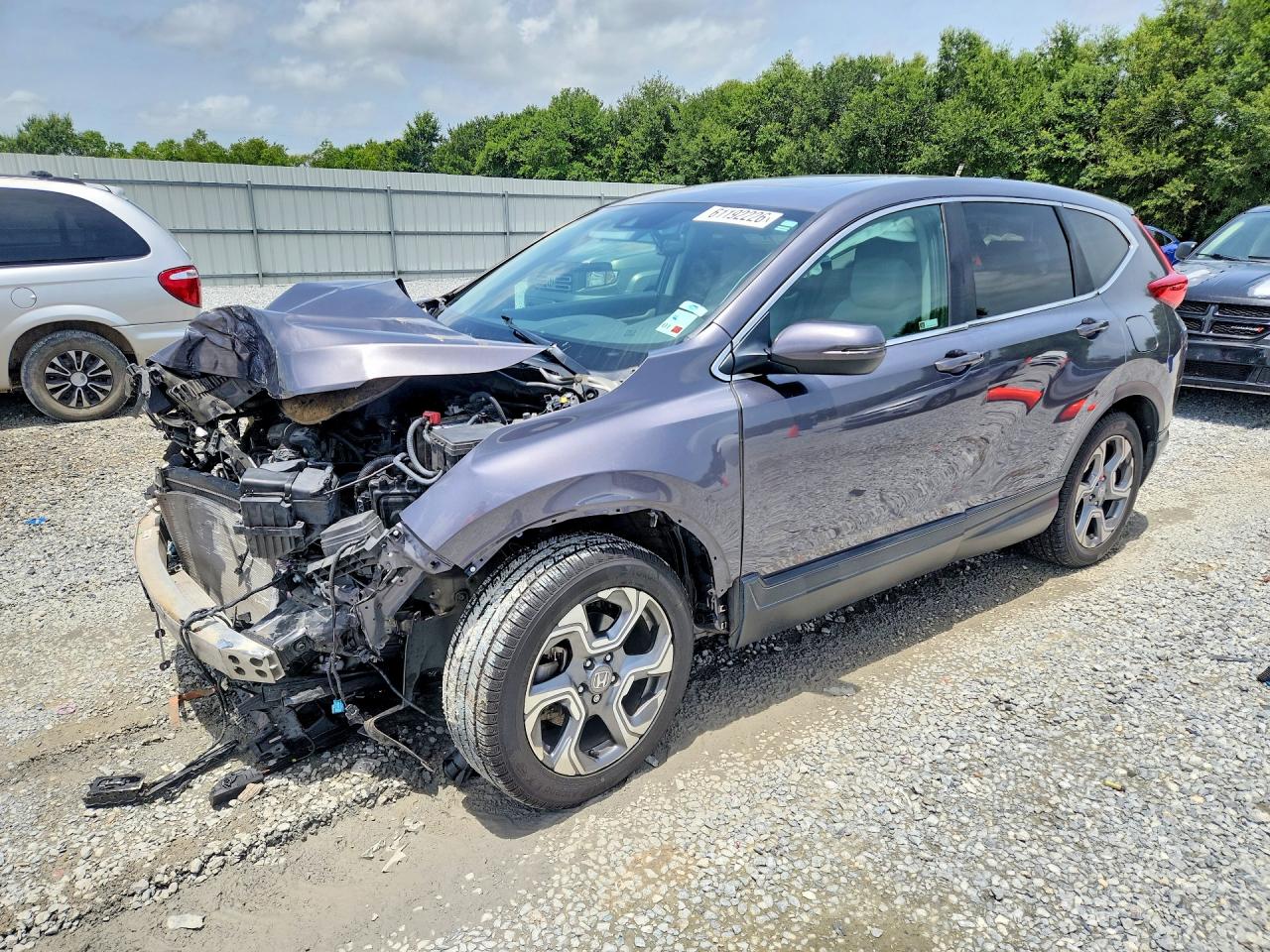 2019 HONDA CRV EXL | 5J6RW1H83KA018411 | UPCARS