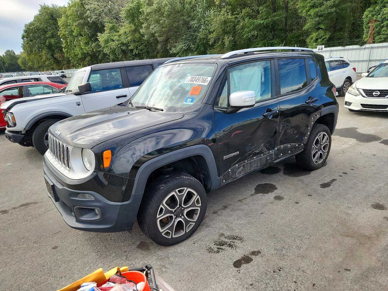 2016 JEEP RENEGADE LIMITED | ZACCJBDT1GPD35069 | UPCARS