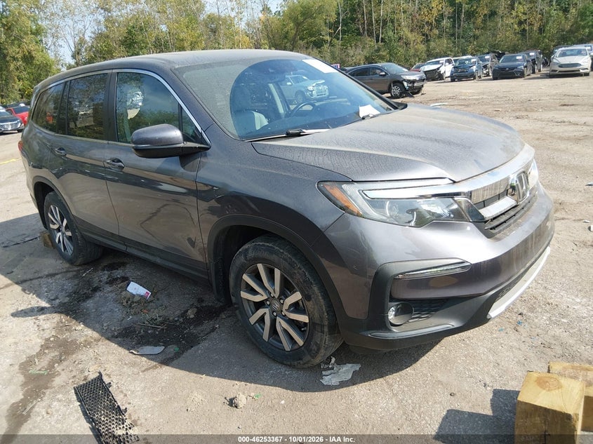 2021 HONDA PILOT AWD EX-L | 5FNYF6H5XMB079835 | UPCARS