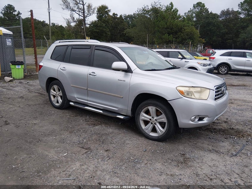 2008 TOYOTA HIGHLANDER LIMITED | JTEDS42A582012360 | UPCARS