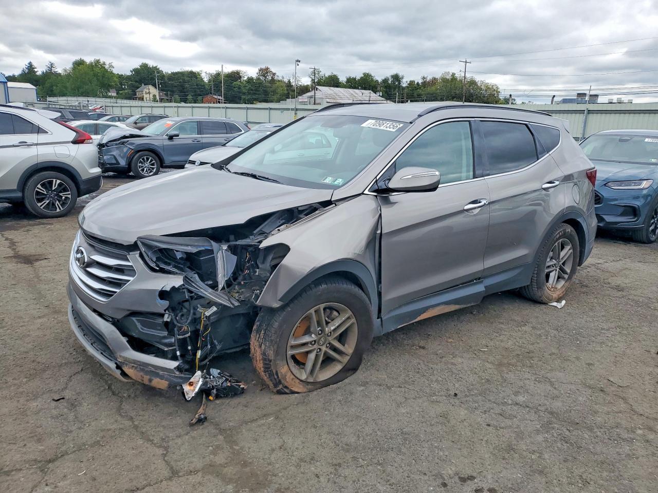 2018 HYUNDAI SANTA FE 2.4L | 5NMZUDLB7JH105037 | UPCARS