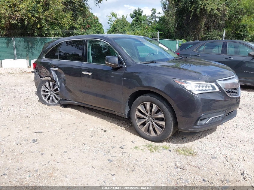 2016 ACURA MDX TECHNOLOGY   ACURAWATCH PLUS PACKAGES/TECHNOLOGY PACKAGE | 5FRYD4H43GB024986 | UPCARS