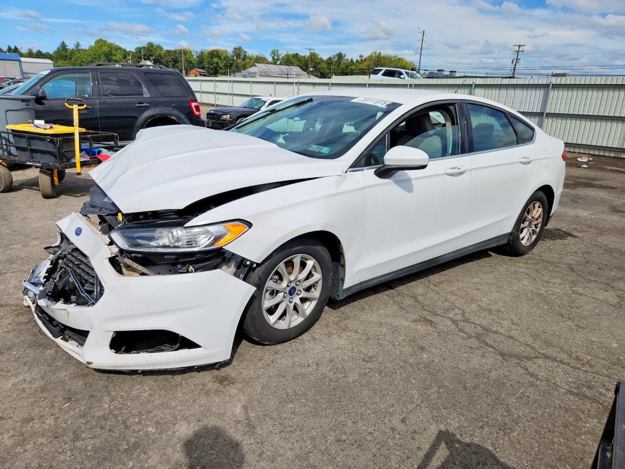 2016 FORD FUSION S | 3FA6P0G71GR322364 | UPCARS