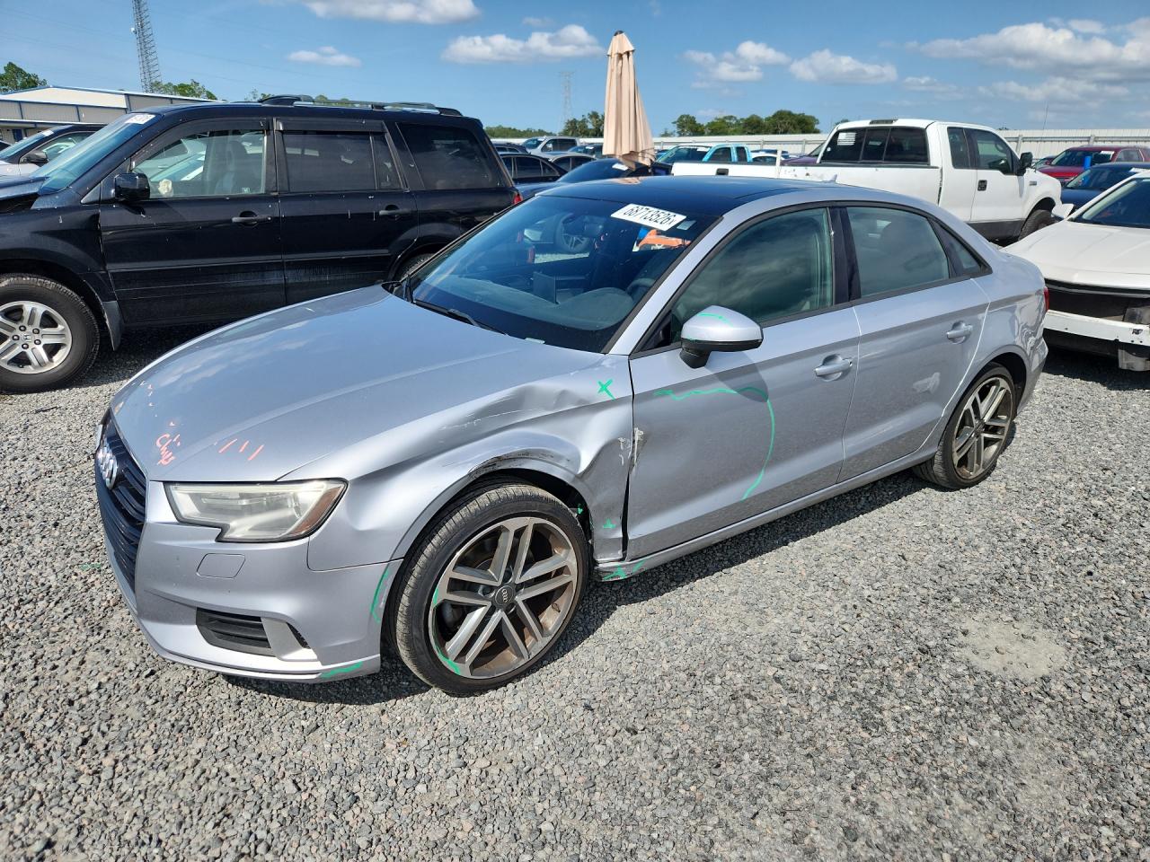 2017 AUDI A3 PREMIUM | WAUAUGFF1H1067447 | UPCARS