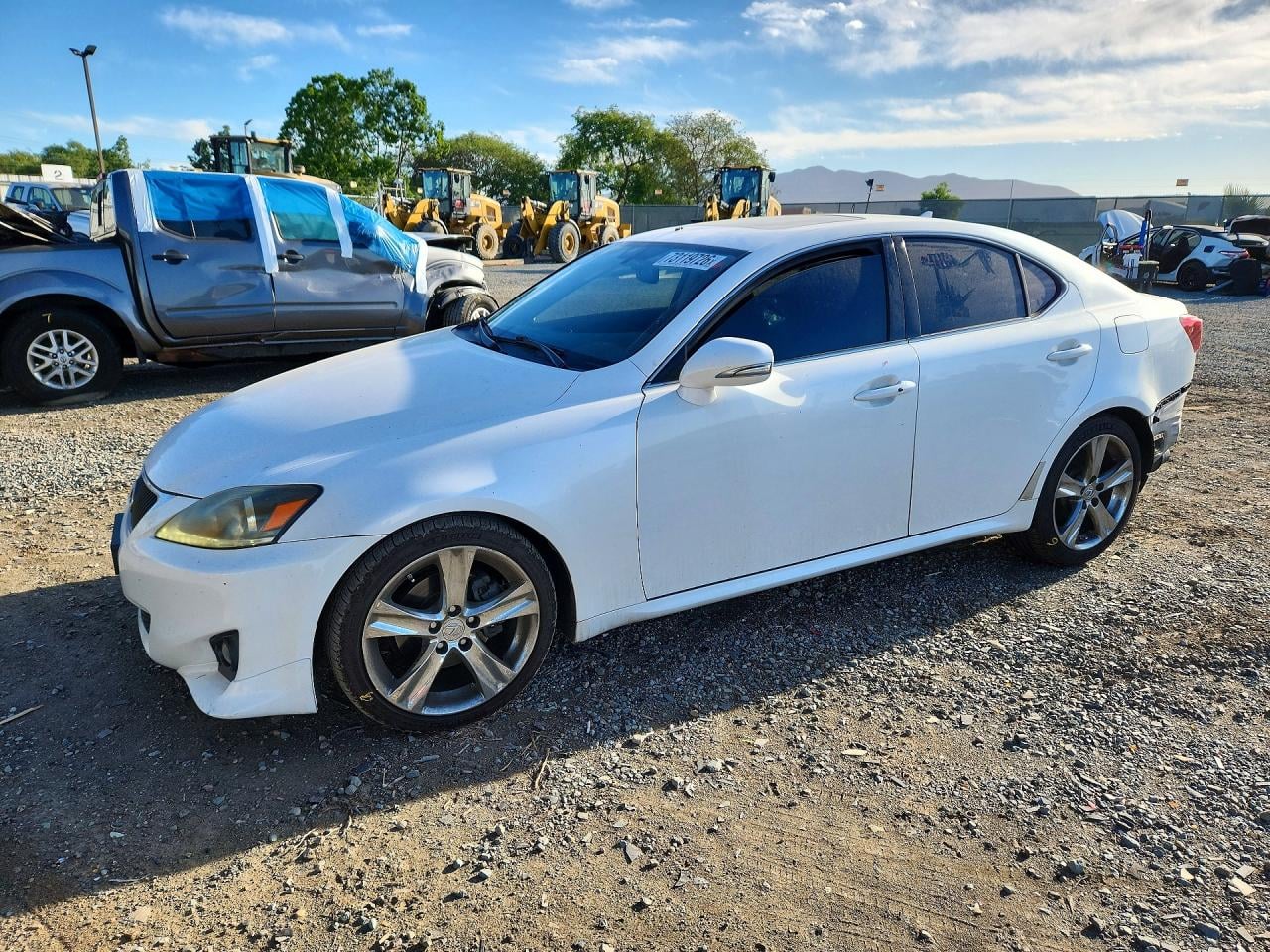 2012 LEXUS IS BASE | JTHBF5C22C5164146 | UPCARS