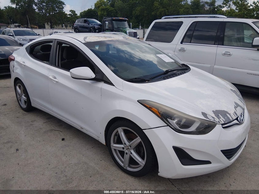 2016 HYUNDAI ELANTRA SE | 5NPDH4AEXGH663004 | UPCARS