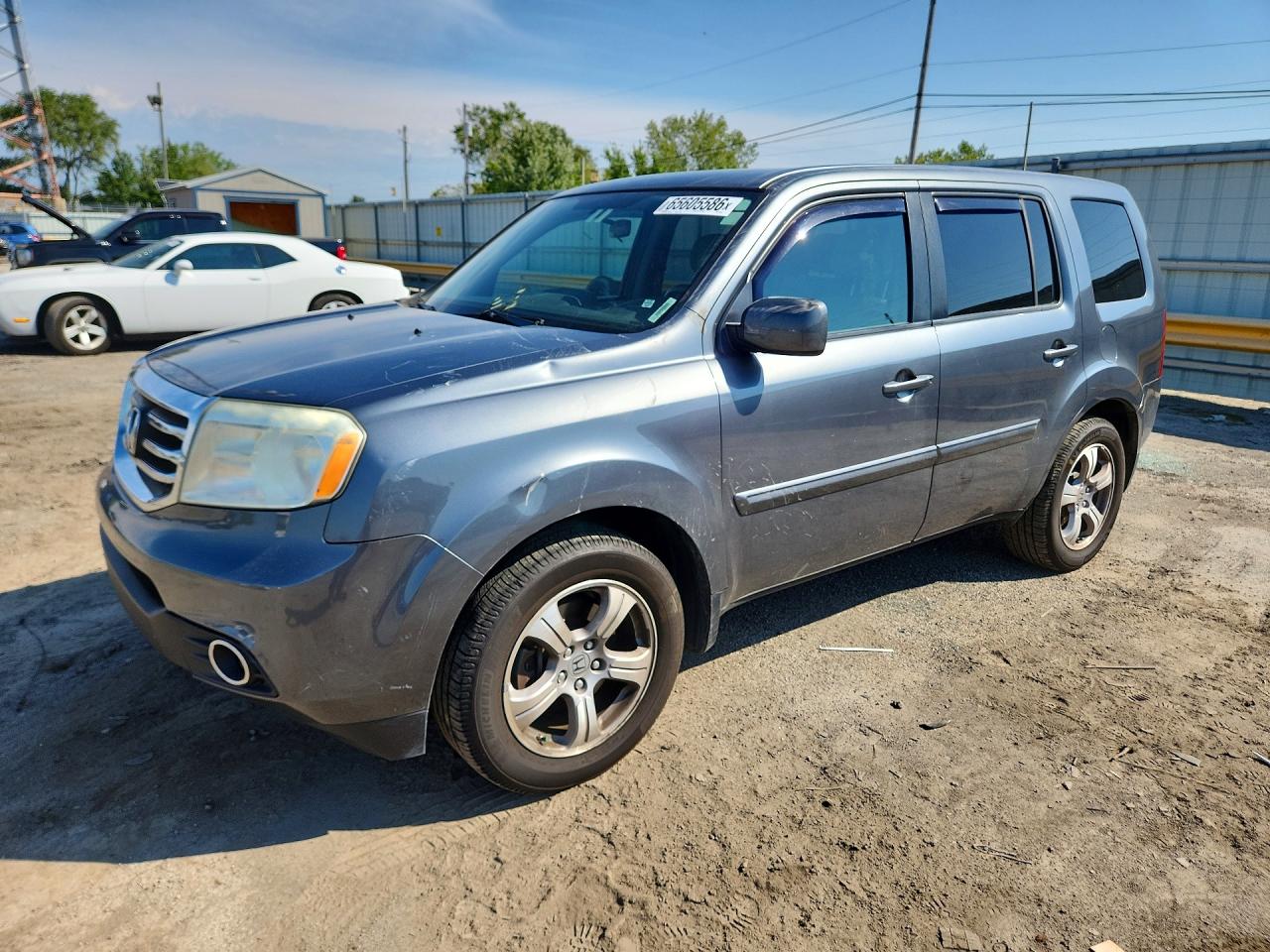 2013 HONDA PILOT EX | 5FNYF4H4XDB015239 | UPCARS