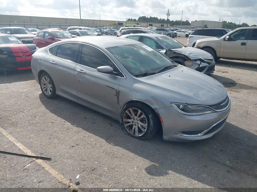 2015 CHRYSLER 200 LIMITED | 1C3CCCABXFN593842 | UPCARS
