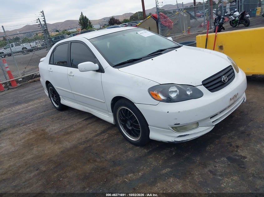 2003 TOYOTA COROLLA S | 1NXBR32E93Z009247 | UPCARS