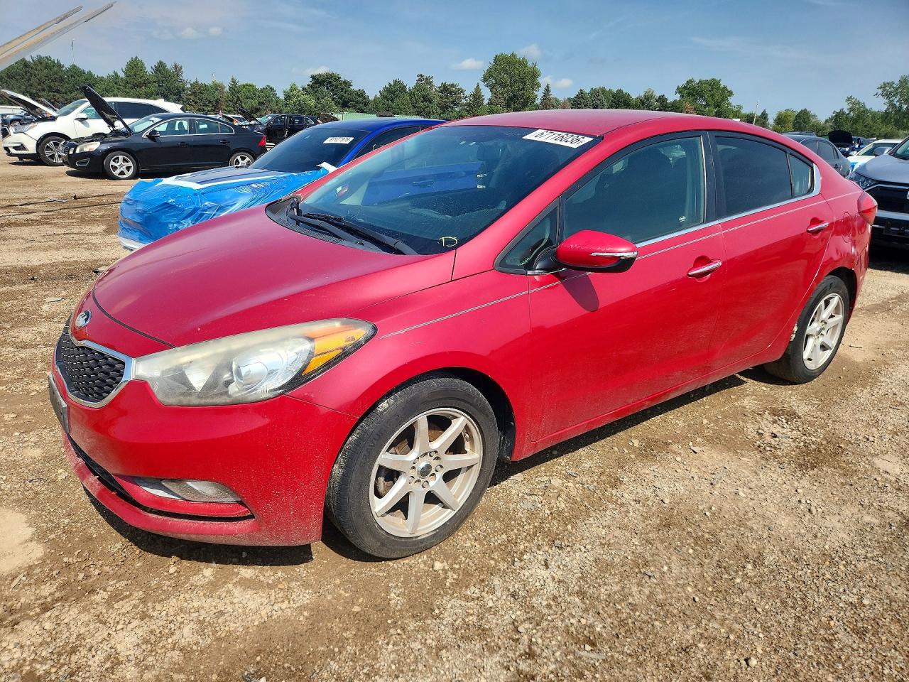 2014 KIA FORT EX | KNAFX4A86E5202642 | UPCARS
