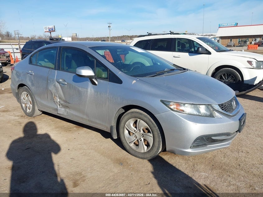 2013 HONDA CIVIC LX | 19XFB2F53DE293778 | UPCARS