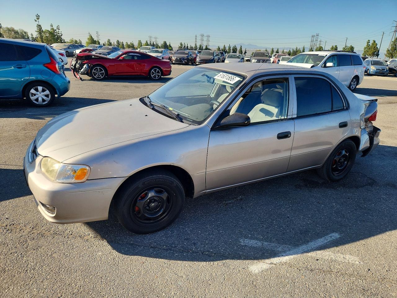 2002 TOYOTA COROLLA CE | 1NXBR12E72Z628545 | UPCARS