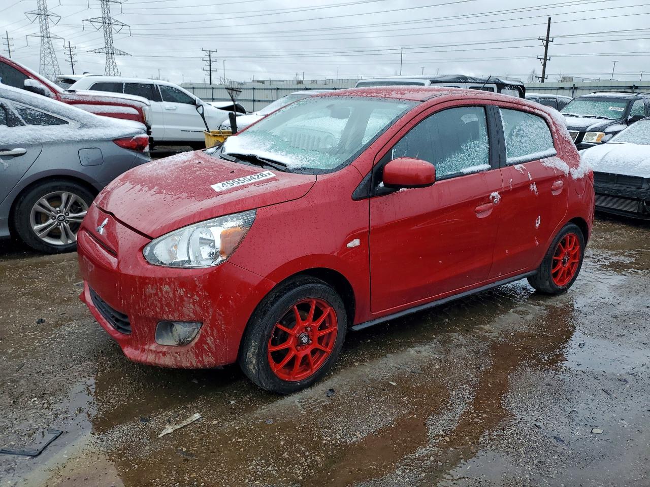 2015 MITSUBISHI MIRAGE | ML32A3HJ7FH002698 | UPCARS