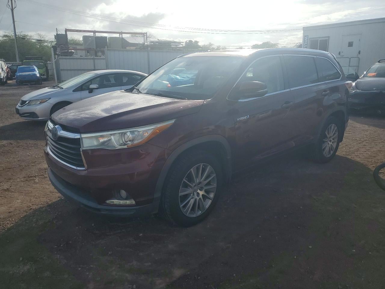 2015 TOYOTA HIGHLANDER LIMITED PLATINUM | 5TDDCRFH2FS007337 | UPCARS