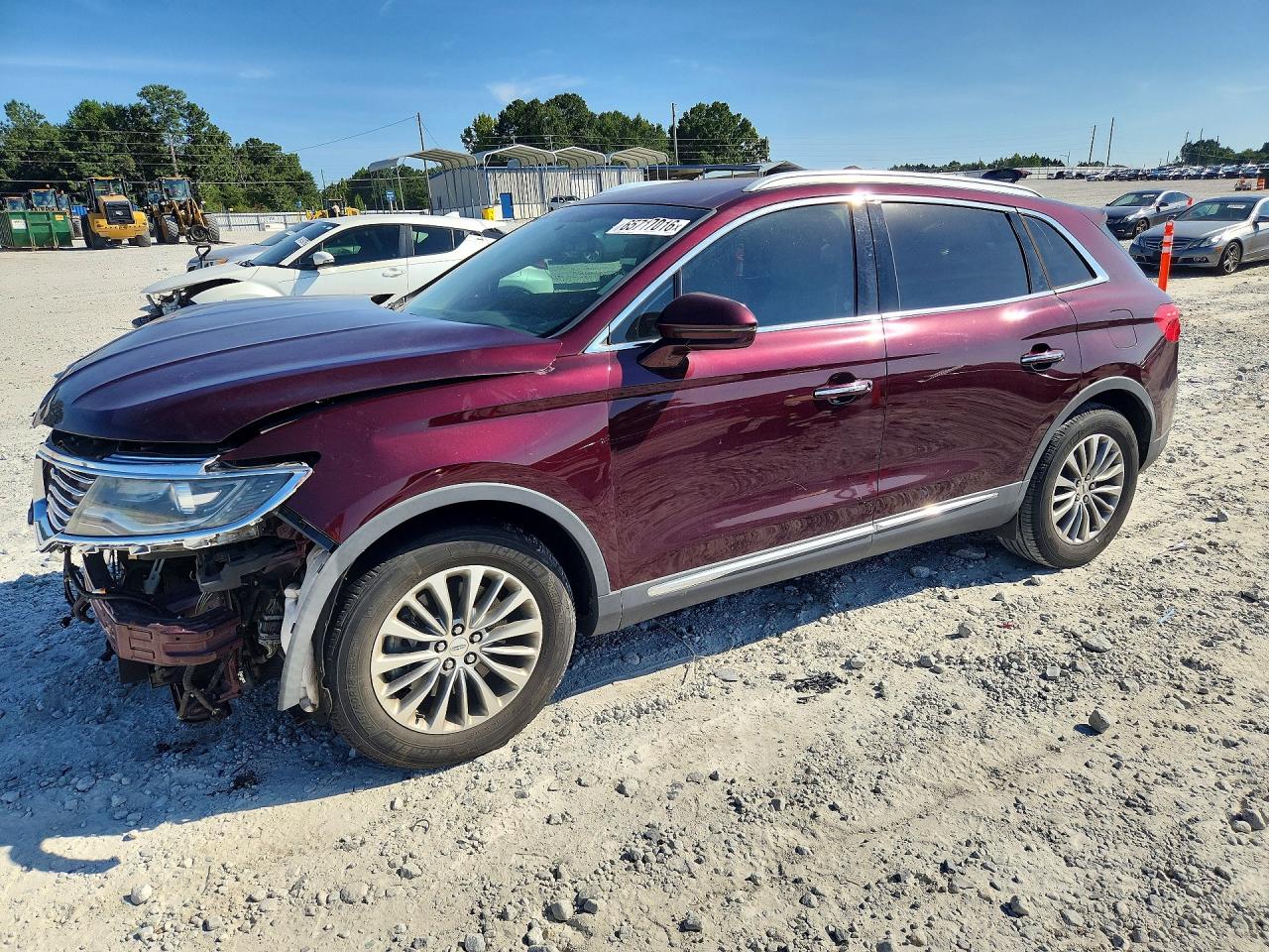 2017 LINCOLN MKX SELECT | 2LMPJ6KRXHBL16249 | UPCARS