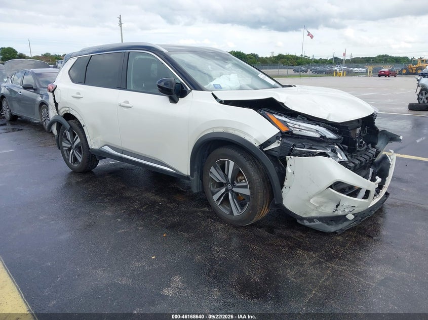 2021 NISSAN ROGUE SL FWD | JN8AT3CA4MW027257 | UPCARS