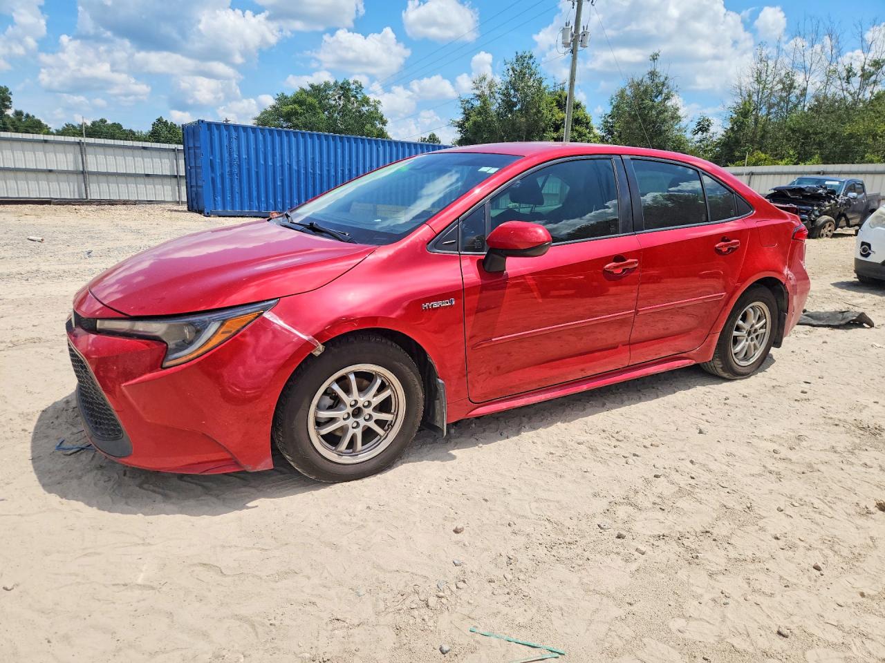 2020 TOYOTA COROLLA LE | JTDEBRBE9LJ000252 | UPCARS