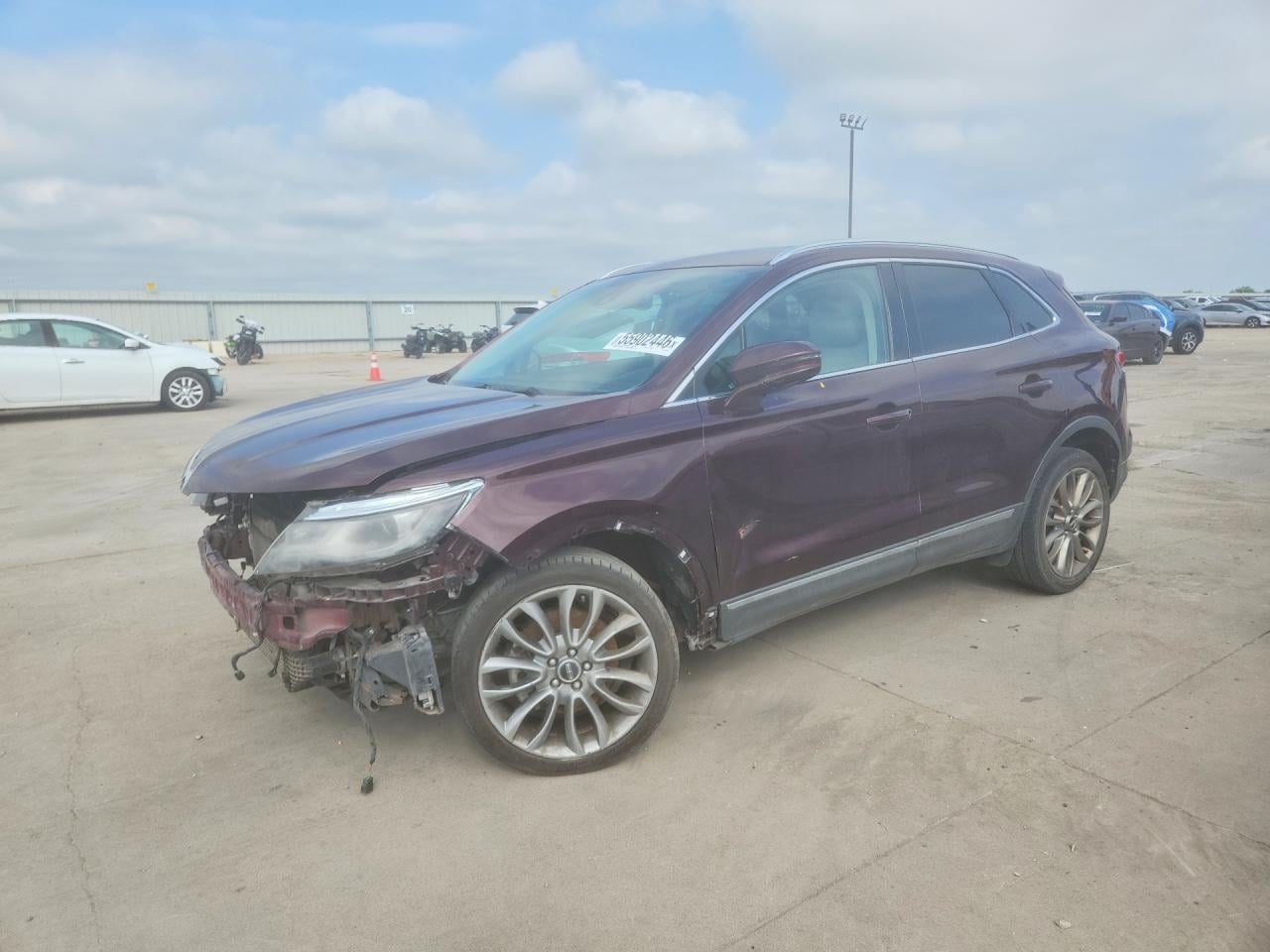 2017 LINCOLN MKC RESERVE | 5LMCJ3C95HUL71805 | UPCARS
