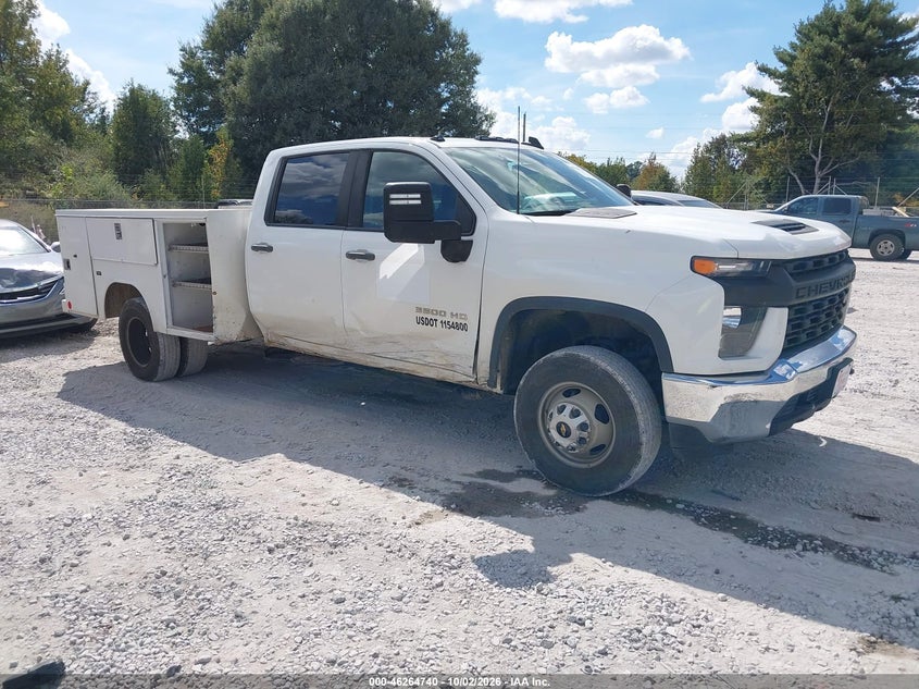 2022 CHEVROLET SILVERADO 3500HD CHASSIS WORK TRUCK | 1GB4YSE72NF256760 | UPCARS