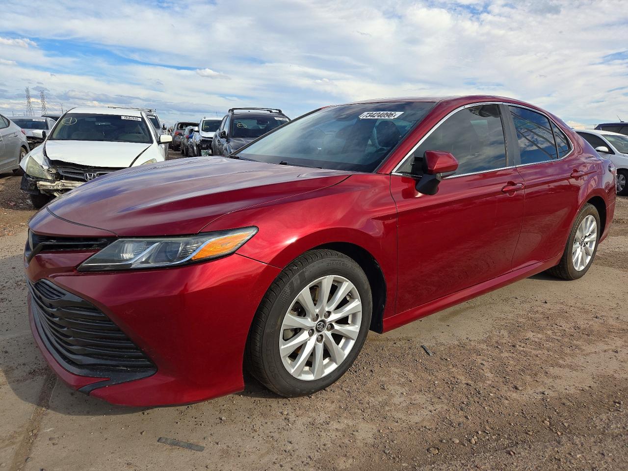 2019 TOYOTA CAMRY LE | 4T1B11HK2KU245018 | UPCARS